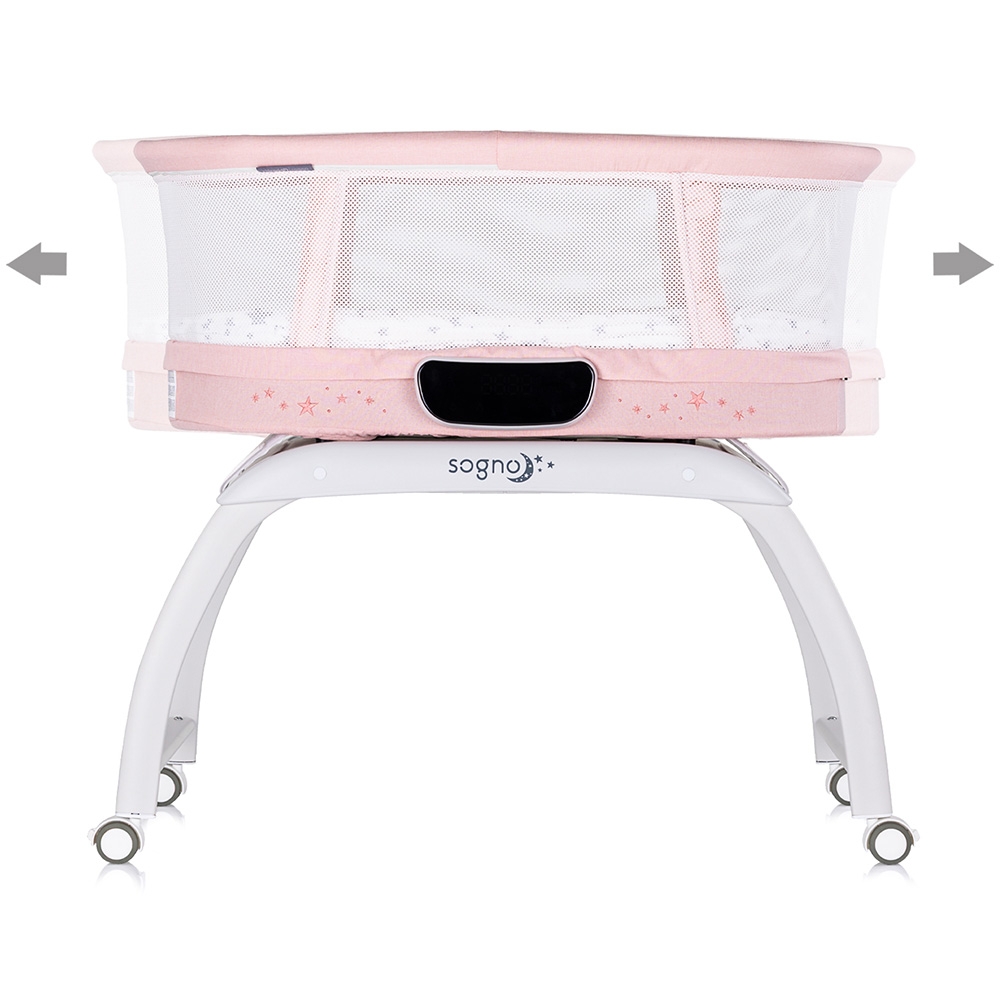 Chipolino Sogno 2in1 - Patut pink cu cantar - imagine 2