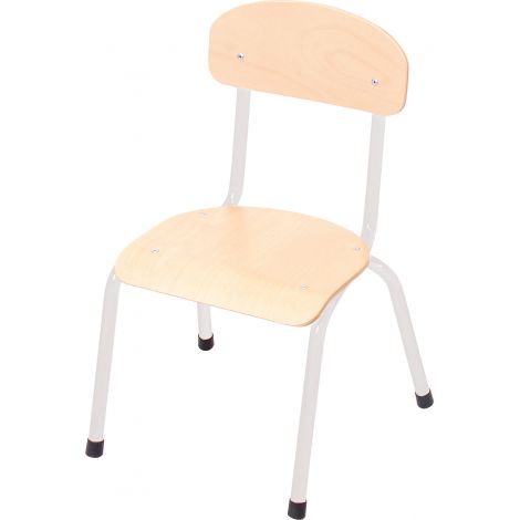 Scaun Gradinita Bambino Argintiu Marimea 1