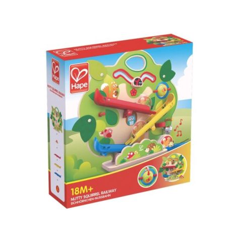 Hape Cursa veverite jucărie lemn interactivă - imagine 2