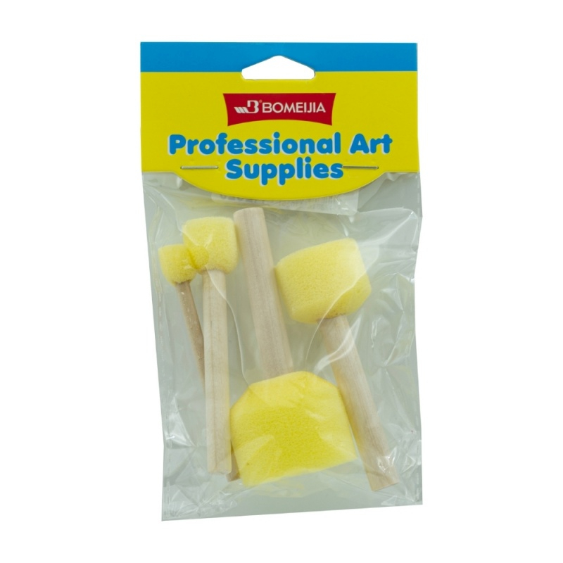 Set 4 pensule Colorart buretat | Artă și creație