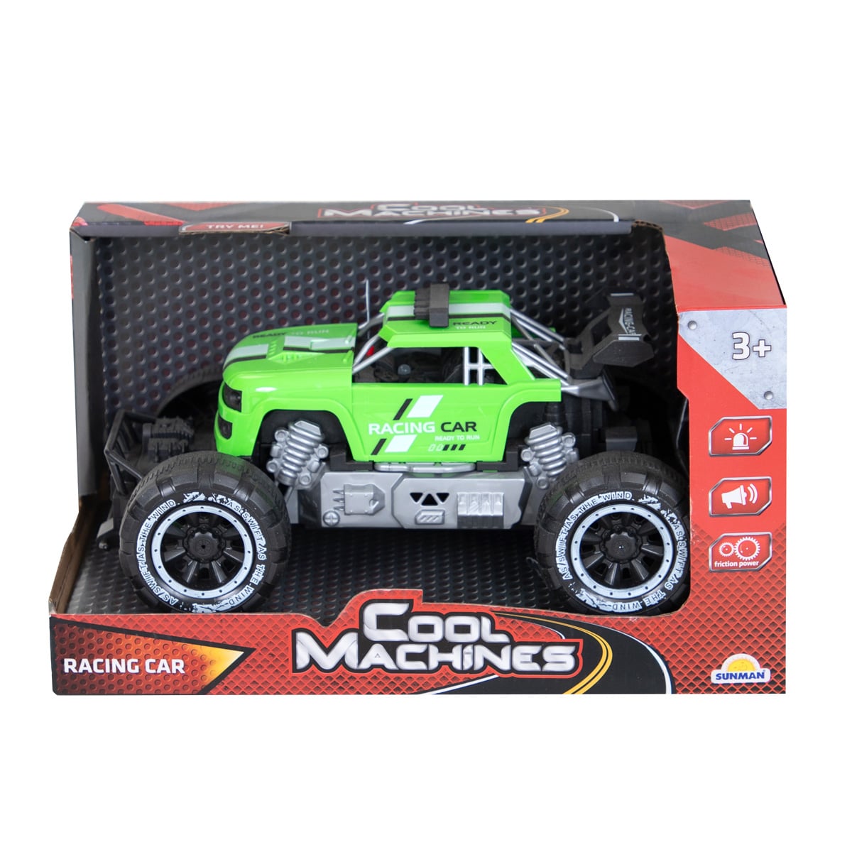 Masina Curse Cool Machines Verde cu Lumini