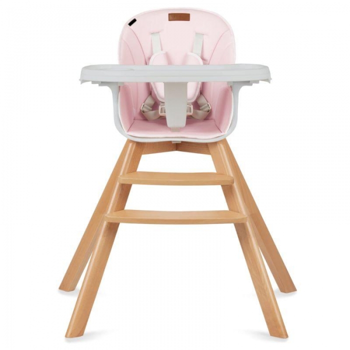 Scaun de masa Kidwell Nobis Roz, Stil Scandinav - imagine 8