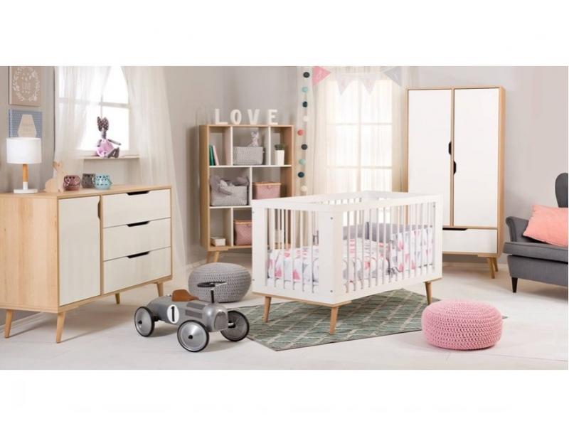 Set Mobilier Copii Klups Sofie Alb Natur - imagine 8