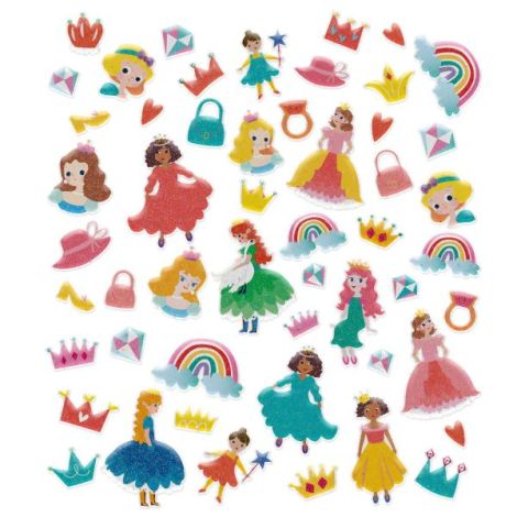 Abtibilduri 3D Avenir Princess | Decorațiuni Pufoase - imagine 2