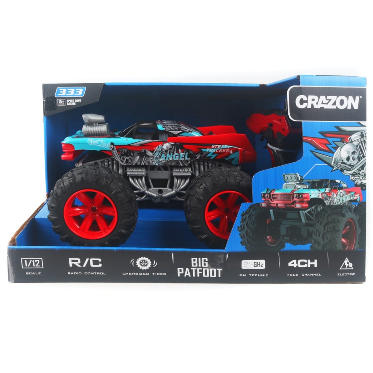 Masina RC Crazon Big Patfoot 4WD 1:12