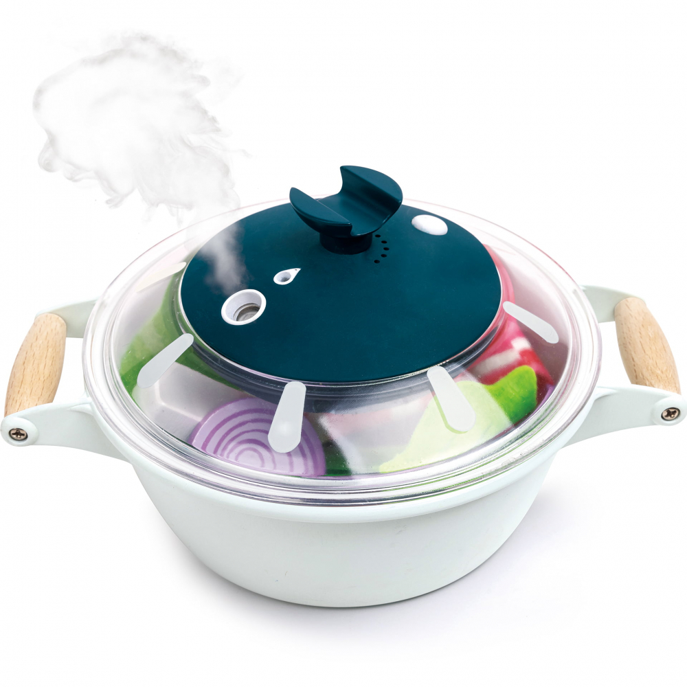 Hape Set Hotpot din Lemn cu Abur Rece