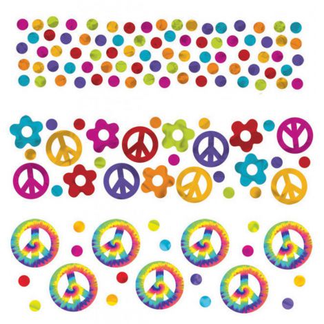 Confetti Hippie 34g Amscan - Decoratiuni Petreceri