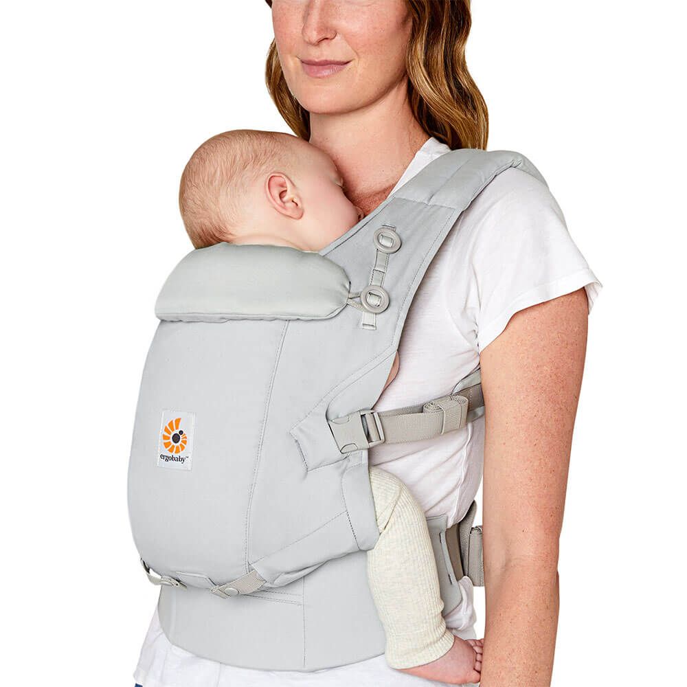 Ergobaby Adapt Soft Touch Pearl Grey - imagine 2