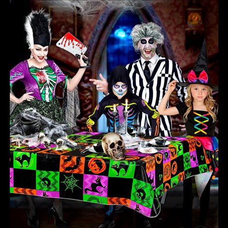 Fata de Masa Halloween Widmann Italia | 132x178cm - imagine 2
