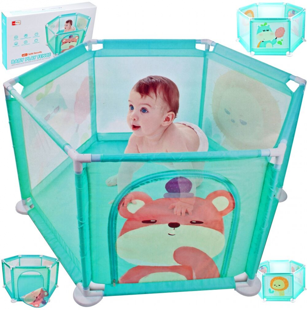 Tarc joacă Malplay Blue 130 cm, cu fermoar