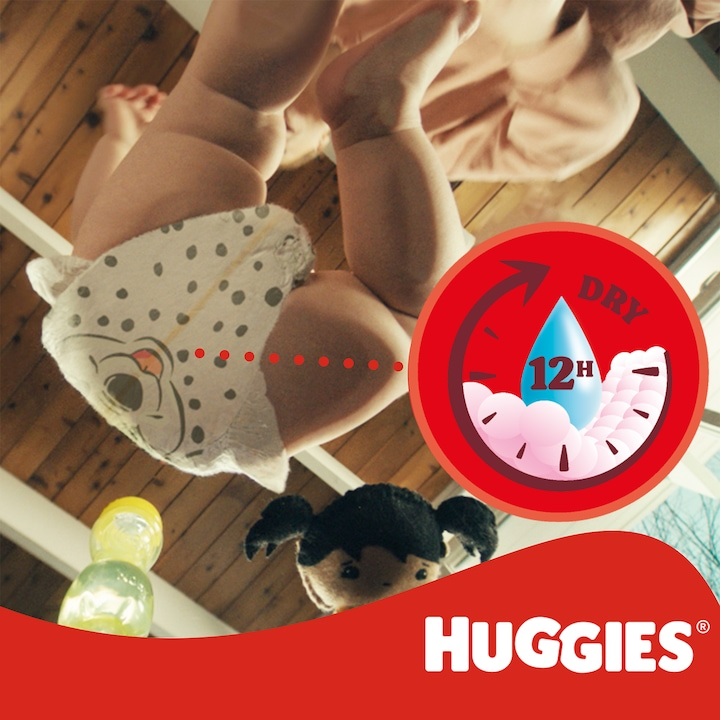 Huggies Ultra Comfort Mega Pack 156 Scutece Nr.3 - imagine 5