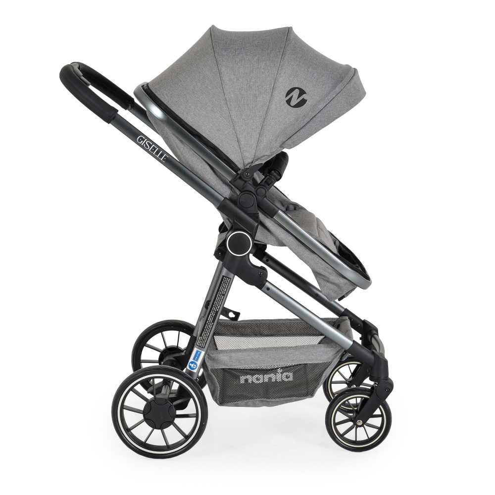 Carucior 3in1 Nania Giselle Gray - Solutie completa - imagine 3
