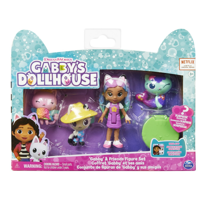 Gabbys Dolls Curcubeu cu Pisici - Set Figurine