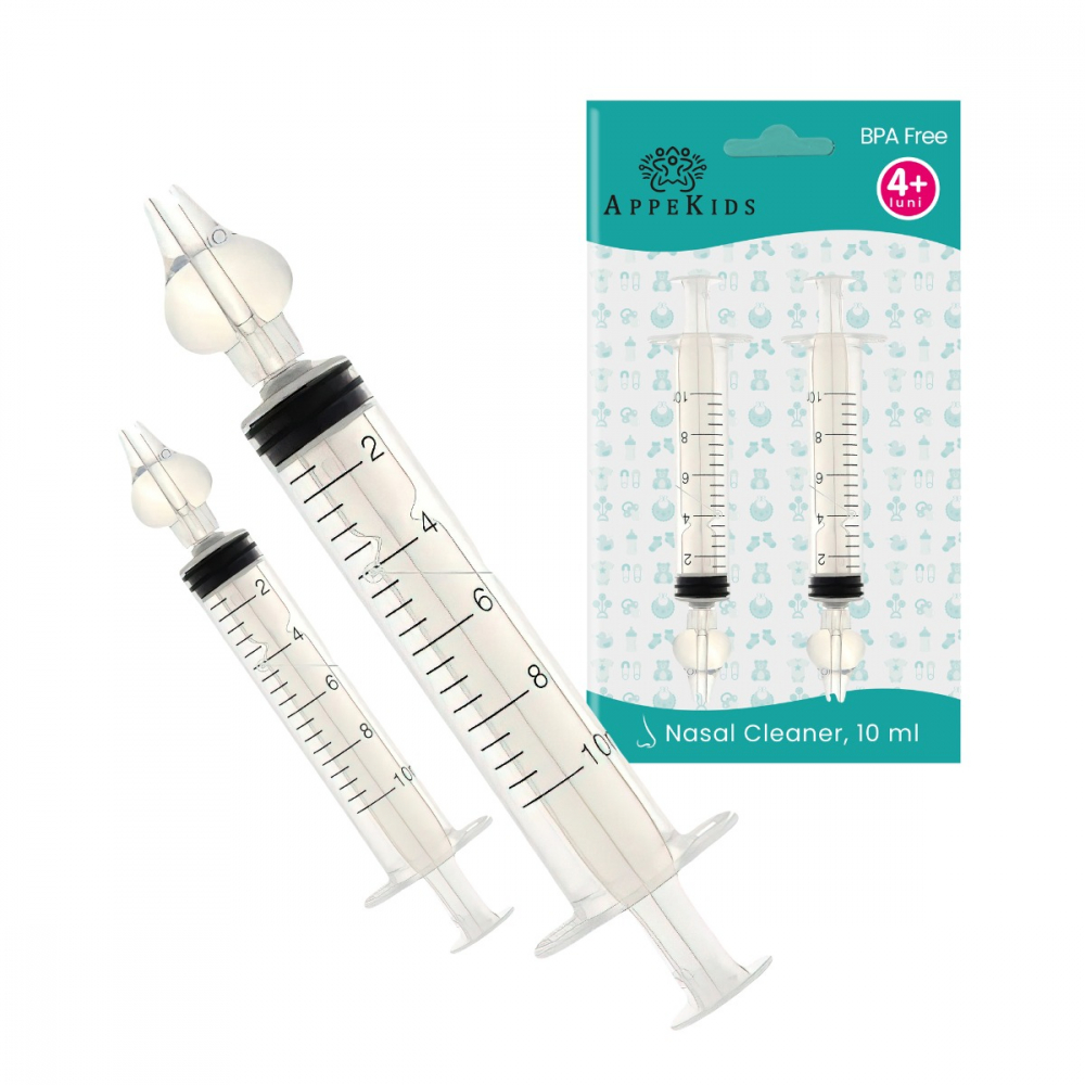 Set 2 Seringi Lavaj Nazal Appekids 10ml 4Luni+ - imagine 6