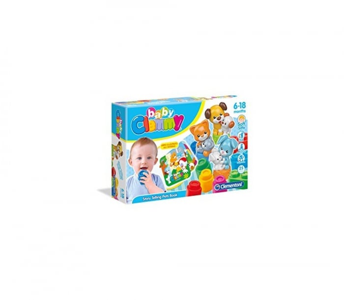 Set Joaca Animalute Domestice Clementoni, Cuburi Moi