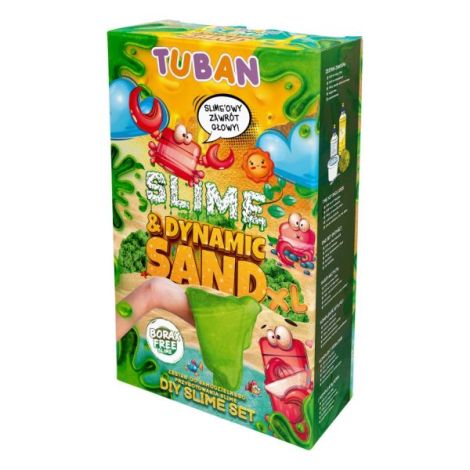 Set Slime Kinetic XL Tuban | DIY Experimente Creative