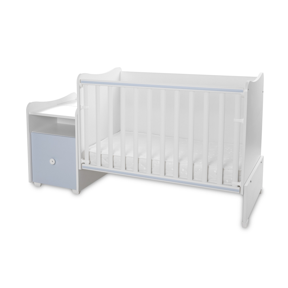 Mobilier Transformabil Lorelli White Baby Blue - imagine 4