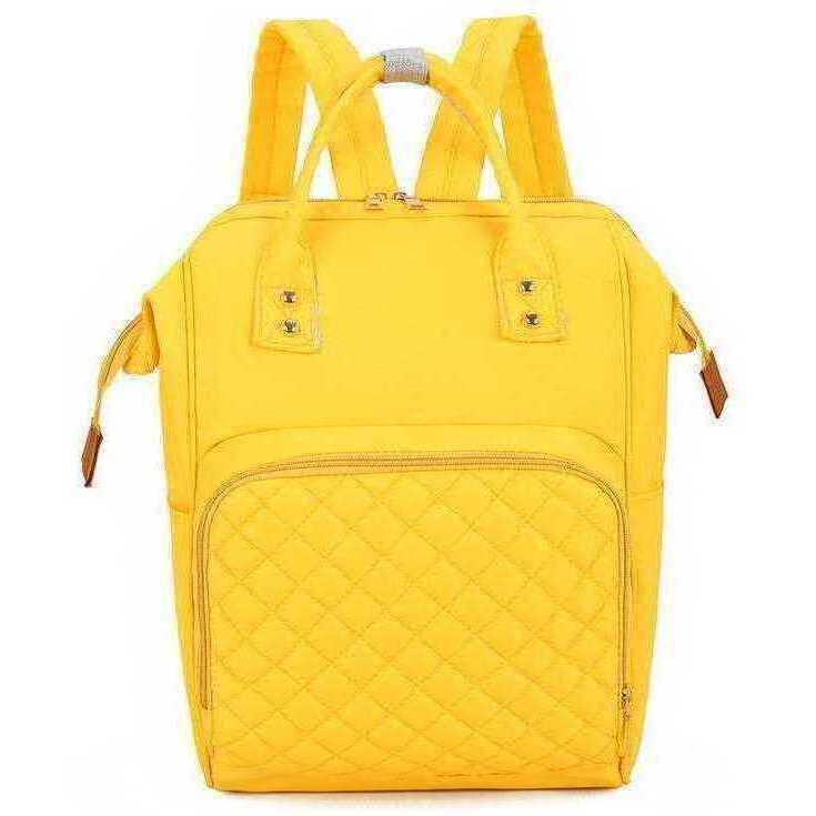 Rucsac Mamici Bambinice Galben Multifuncțional