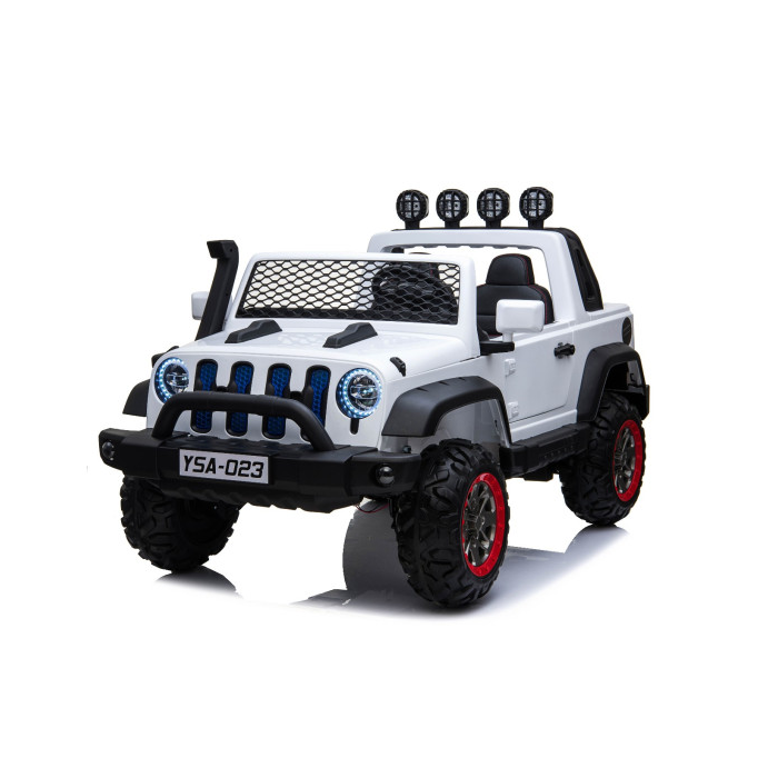 Masinuta Electrica 4x4 2 Locuri Alb | Autokids.ro