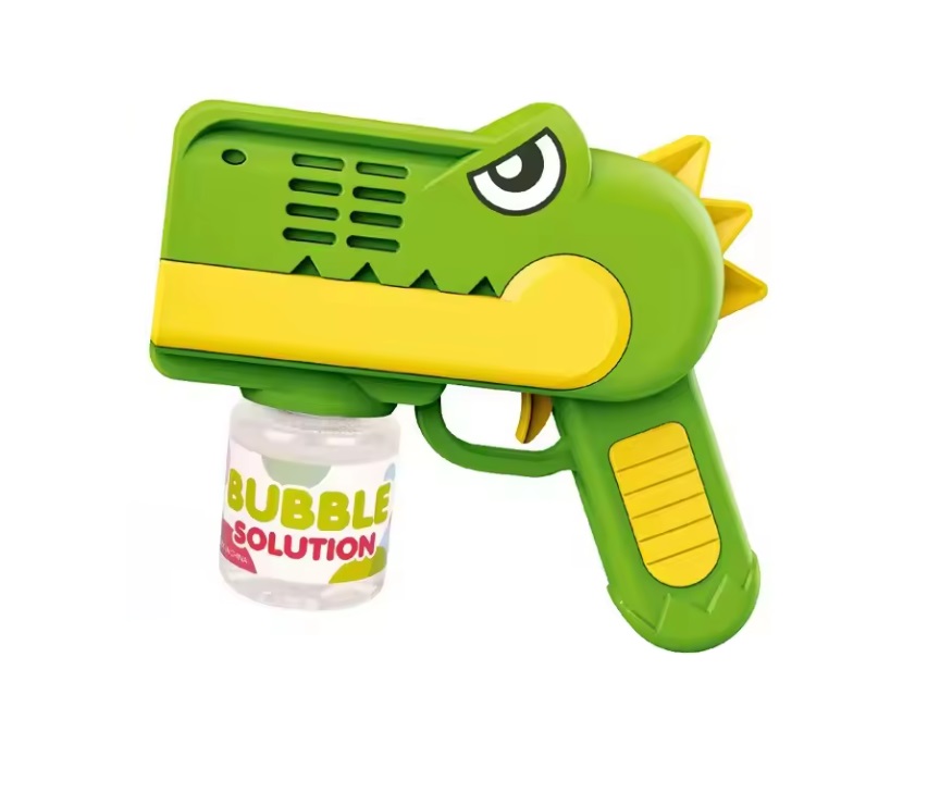 Pistol Baloane Sapun cu Lumini Green Dino | Nicekids - imagine 7