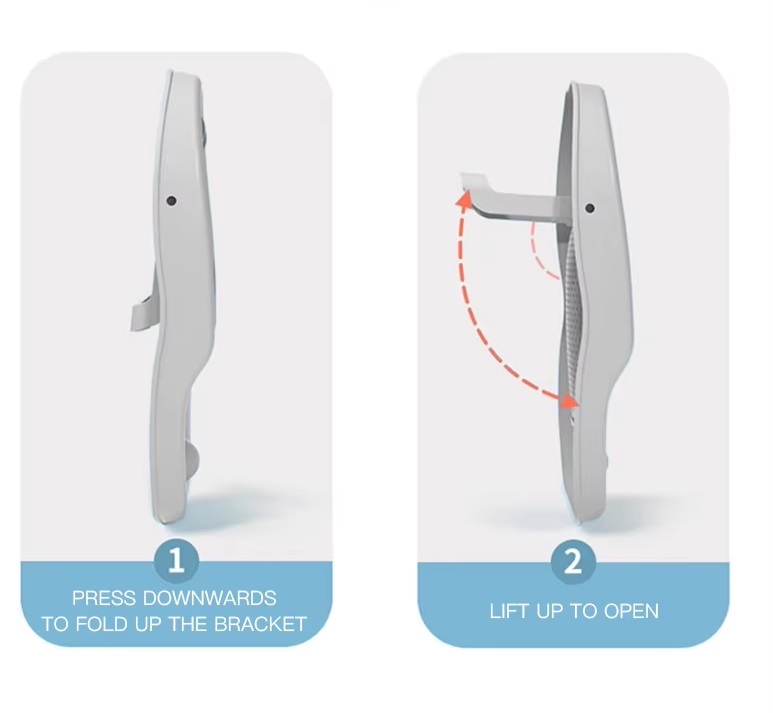 Suport Baie Bebelusi Little Mom - Pliabil & Ergonomic - imagine 9