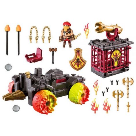 Playmobil Masina Berbec Banditilor Burnham - imagine 3