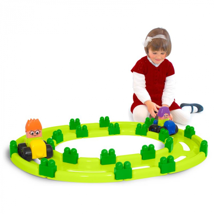 Caramizi mari Miniland | Joc constructie educativ
