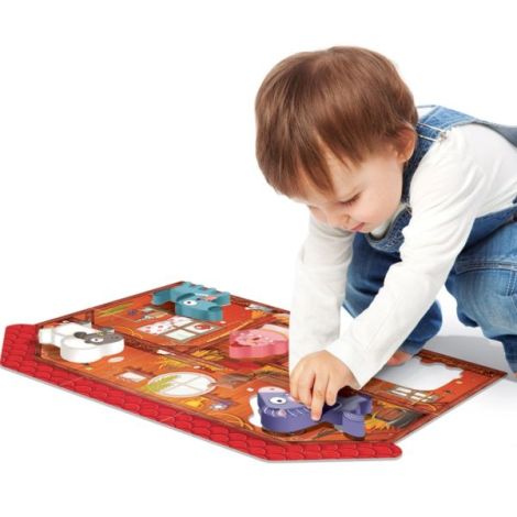 Puzzle Montessori Ferma Headu | Joc Educativ - imagine 5
