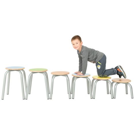 Taburet Stivuibil Flexi Verde Moje Bambino - imagine 4