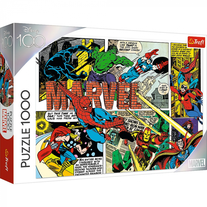 Puzzle Trefl 1000 Disney Eroii Marvel | Trefl