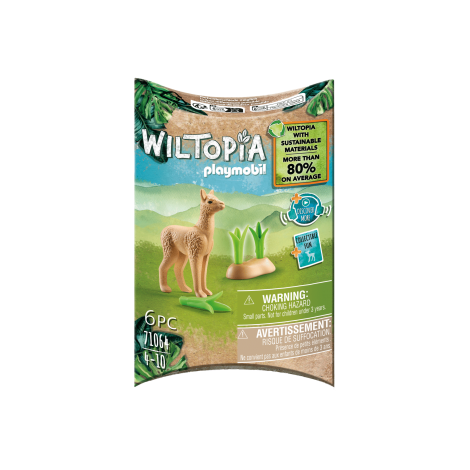 Playmobil Pui Alpaca - Jucărie Educativă Wiltopia