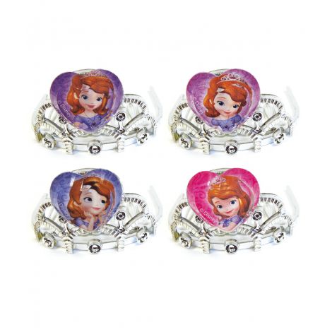 Set 4 Diademe Sofia Amscan | Accesorii Petrecere