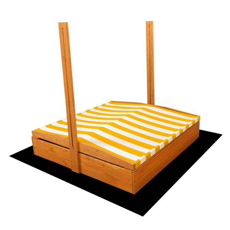 Lada de nisip New Baby cu acoperis, 120x120 cm - imagine 8