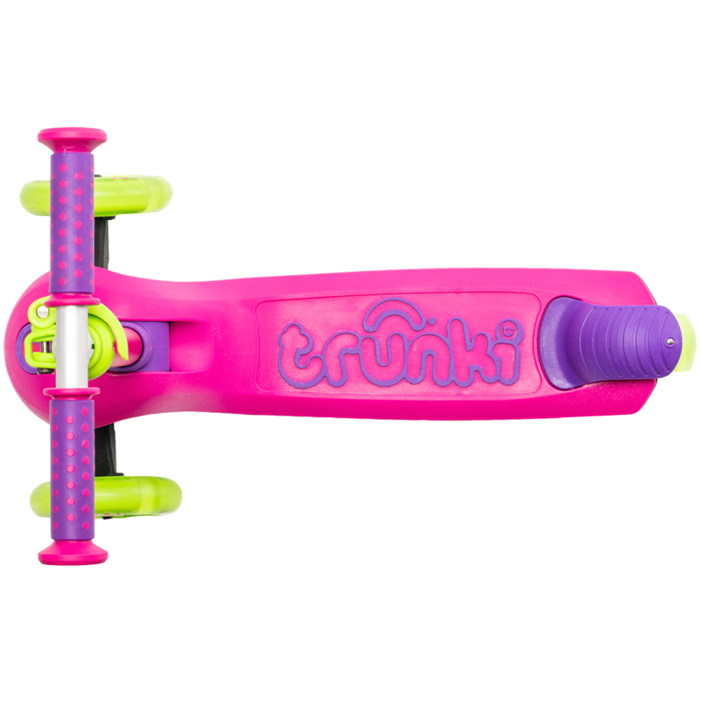 Trotineta Pliabila Trunki Roz, Ghidon Reglabil - imagine 4