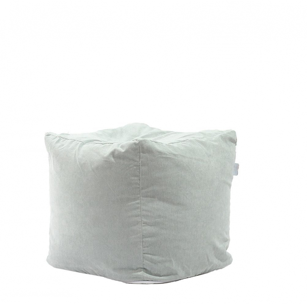 Fotoliu Pufrelax Cub Light Mint, Husă Detașabilă - imagine 2