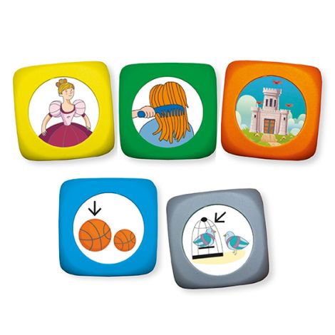 Story Cubes Akros - Dezvoltare Limbaj Copii 4-8 Ani - imagine 4
