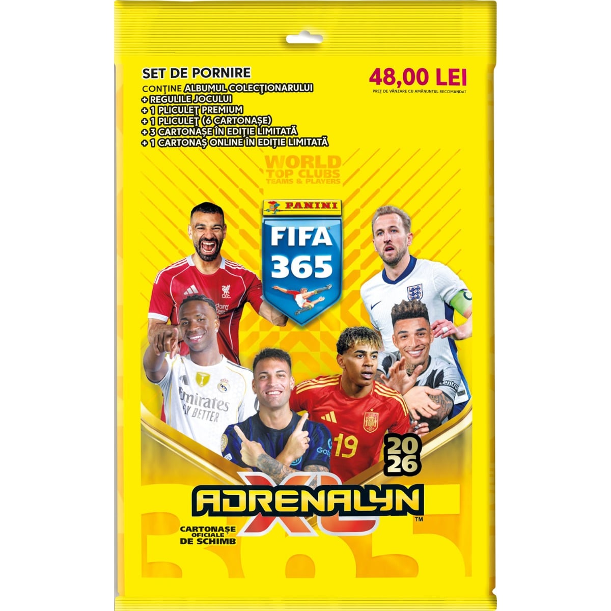 Set Panini FIFA 365 Adrenalyn 2026 - Colecție Start