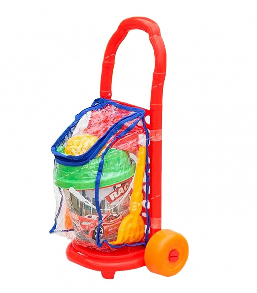 Set Jucării Plajă Troller Racing 7 Bucăți - imagine 2