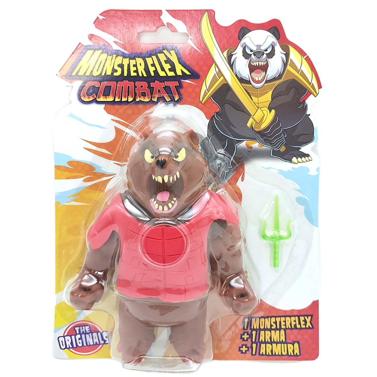 Monster Flex Warrior Bear | Figurină Flexibilă