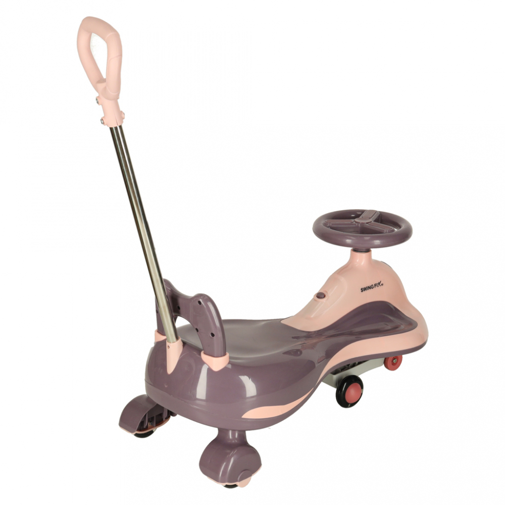 PlasmaCar Ikonka SwingFix S2 Pink cu siguranță maximă - imagine 5