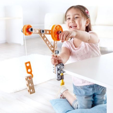 Hape Set 3 Experimente Educaționale din Lemn - imagine 2