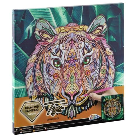 Set Diamond Paint Tigru Moxy - Hobby Relaxant
