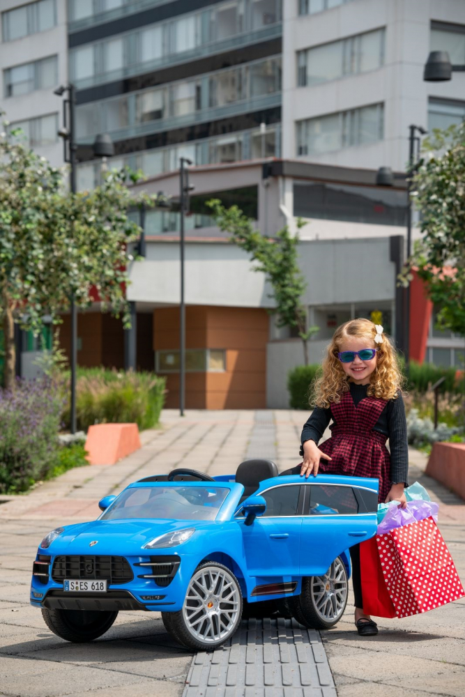 Rollplay Porsche Macan Turbo Electrica 70W - imagine 3
