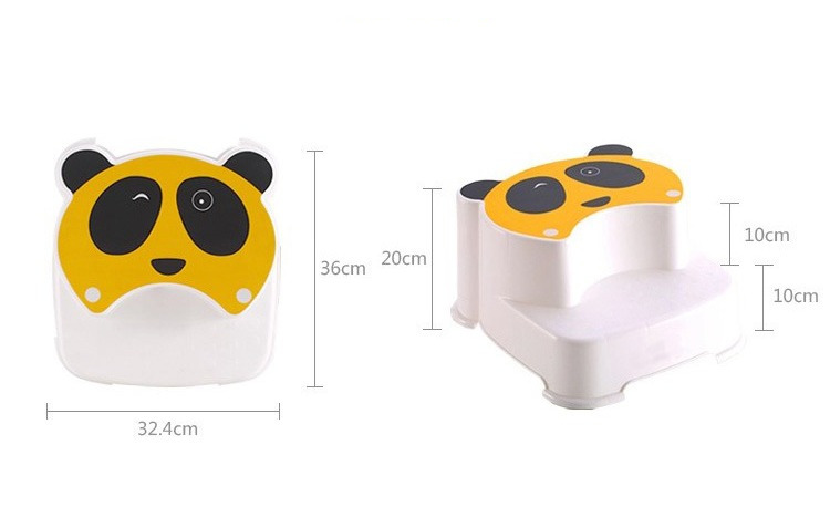 Treapta Dubla Little Mom Panda pentru Copii - imagine 5