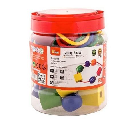 Margele Viga Toys pentru dezvoltarea creativității