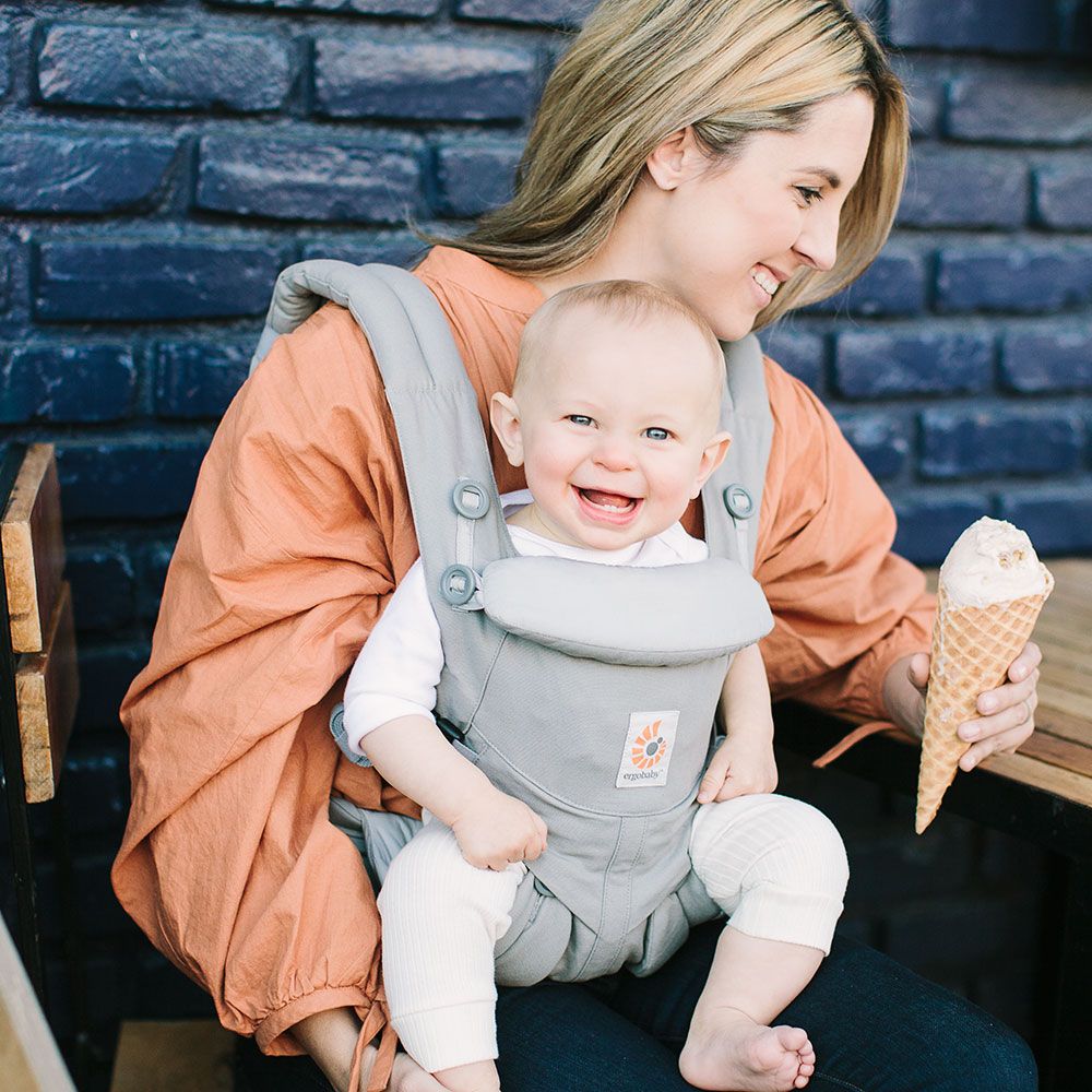 Ergobaby Omni 360 Perl Grey, Marsupiu Ergonomic - imagine 3
