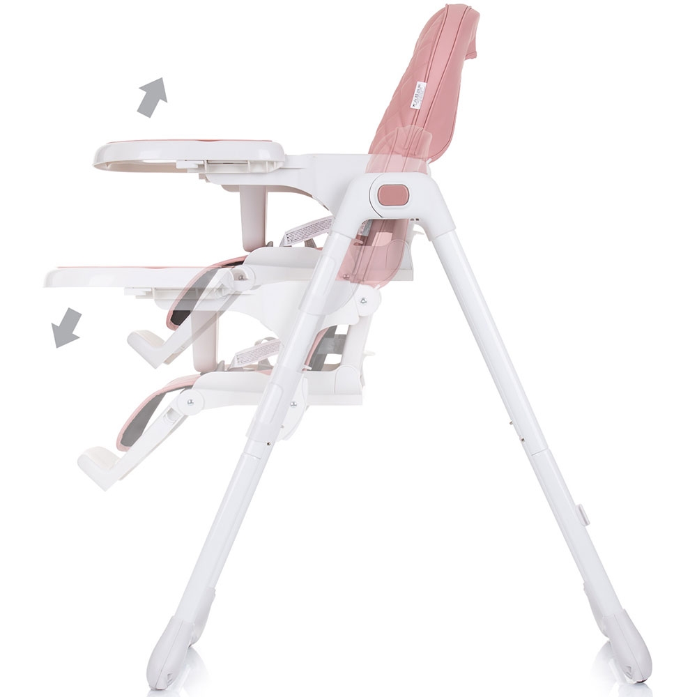 Scaun de masă Chipolino Eat Up Rose Water, Confortabil - imagine 3