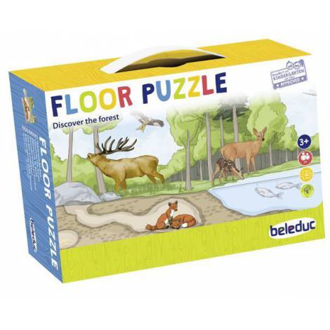Puzzle Lemn Beleduc Descopera Padurea, 120 cm