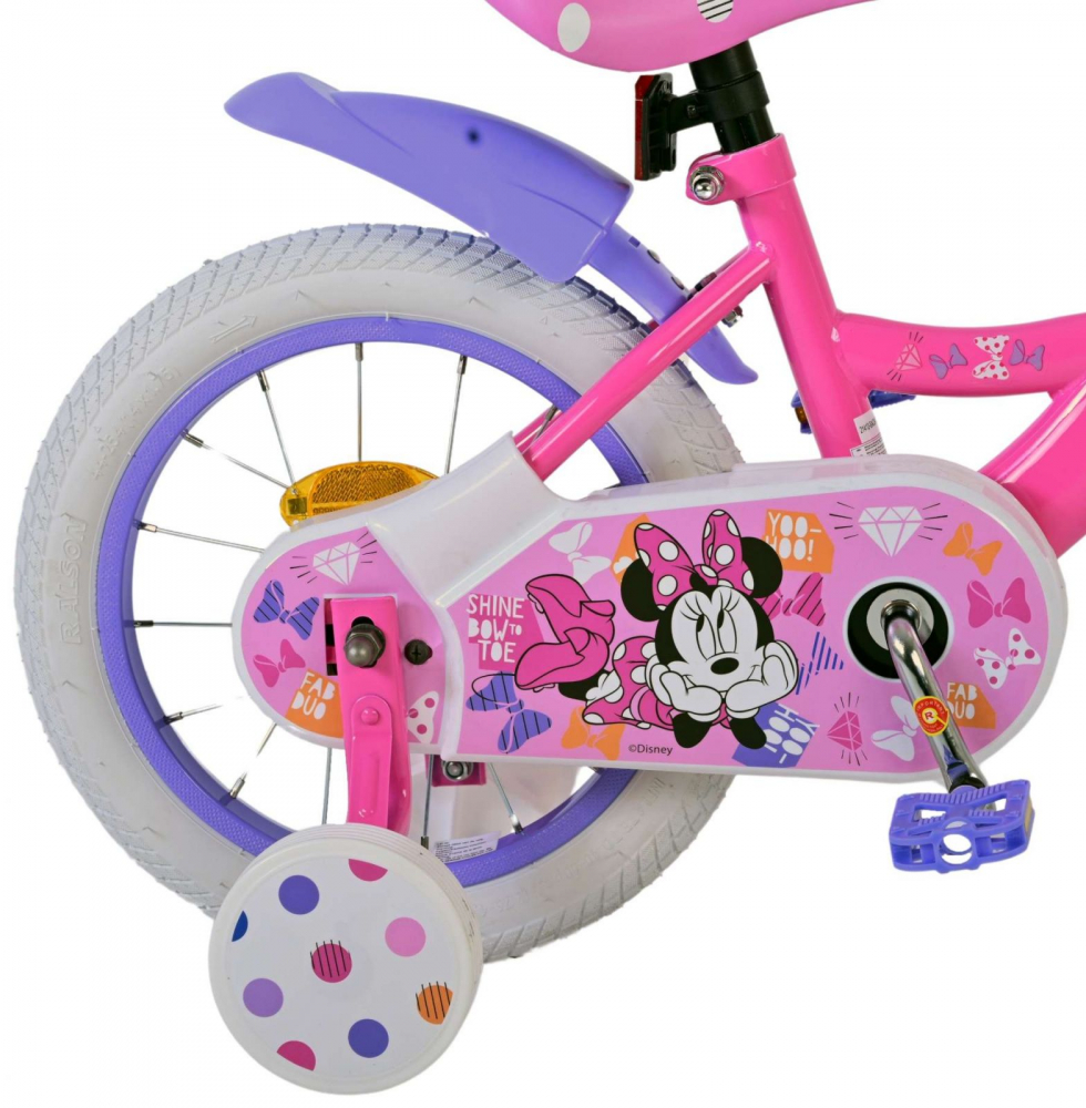 Eandl Bicicleta Minnie Mouse 14" Cutest Ever - imagine 2