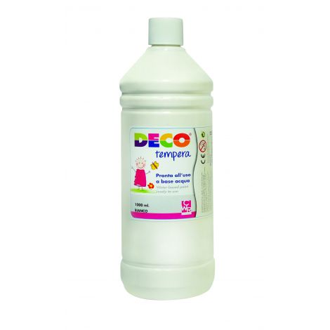 Tempera Cwr Alb 1000ml - Culoare Intensa si Sigura